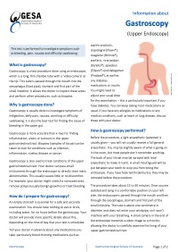 Gastroscopy